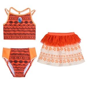 Moana Deluxe 3 piece bathing suit